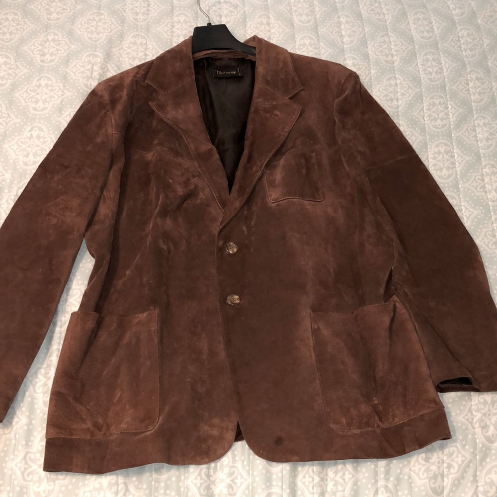 Tadmor suede coat size xl $120 obo